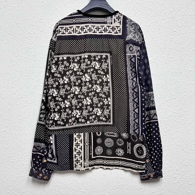 Visvim visvim Cashew Linen Long Sleeve Shirt 2505-Nextarrow Size US S / EU 44-46 / 1 - 2 Thumbnail