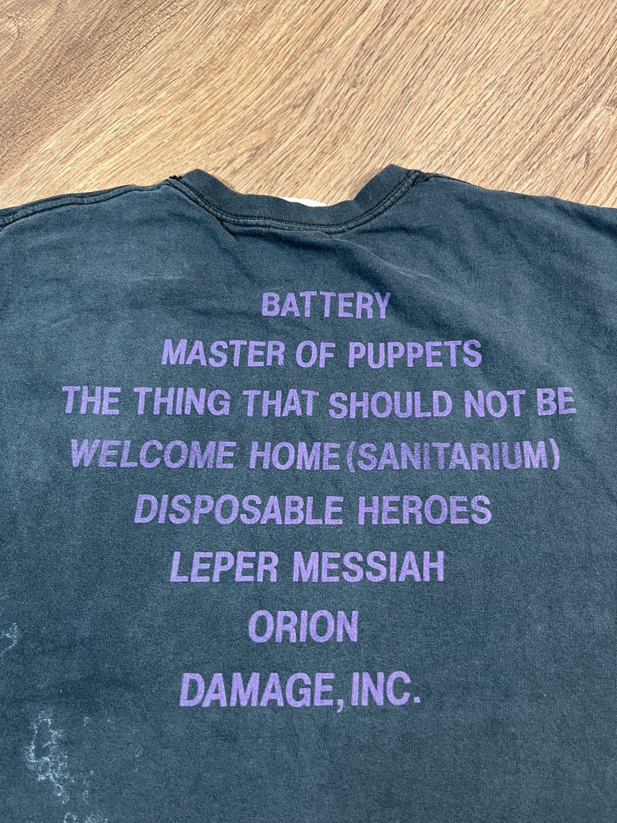 Band Tees Vintage Metallica “Master Of Puppets” T Shirt Size US L / EU 52-54 / 3 - 11 Thumbnail