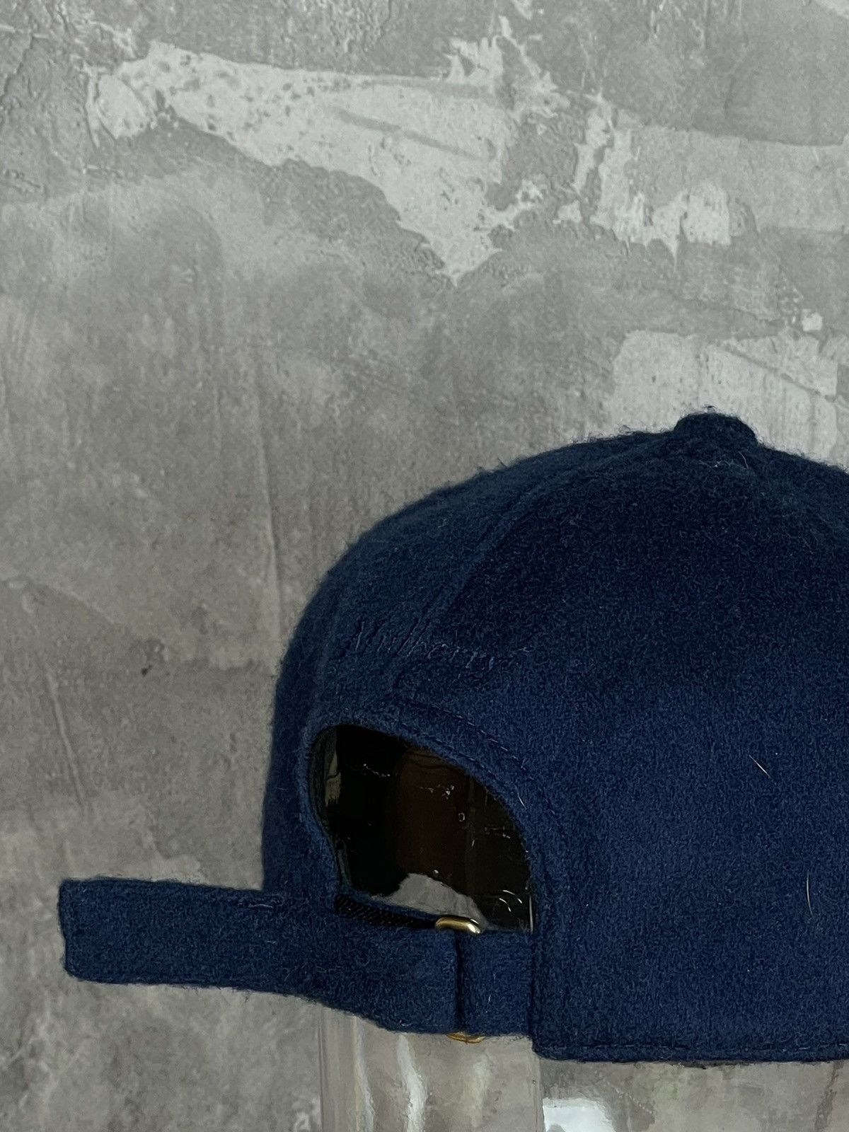 Mulberry Mulberry Luxury Wool Navy Cap Hat Size ONE SIZE - 6 Thumbnail