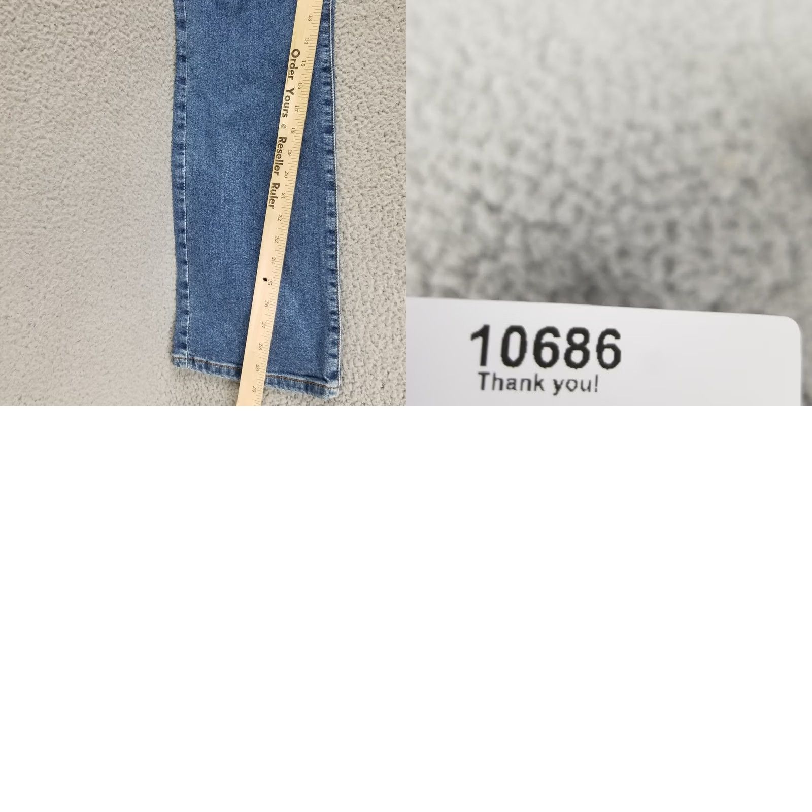 Levi's Levi's 550 Relaxed Boot Cut Jeans 30X30 Blue Denim Mid Rise Med Wash Womens Jeans Size 30" / US 8 / IT 44 - 8 Thumbnail