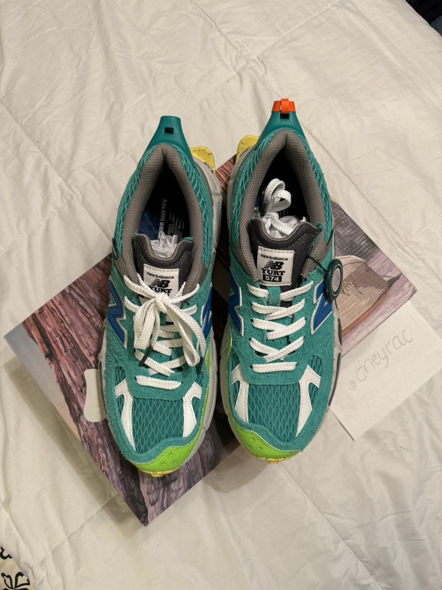 New Balance × Salehe Bembury New Balance 574 Yurt x Salehe Bembury Size US 10.5 / EU 43-44 - 7 Thumbnail