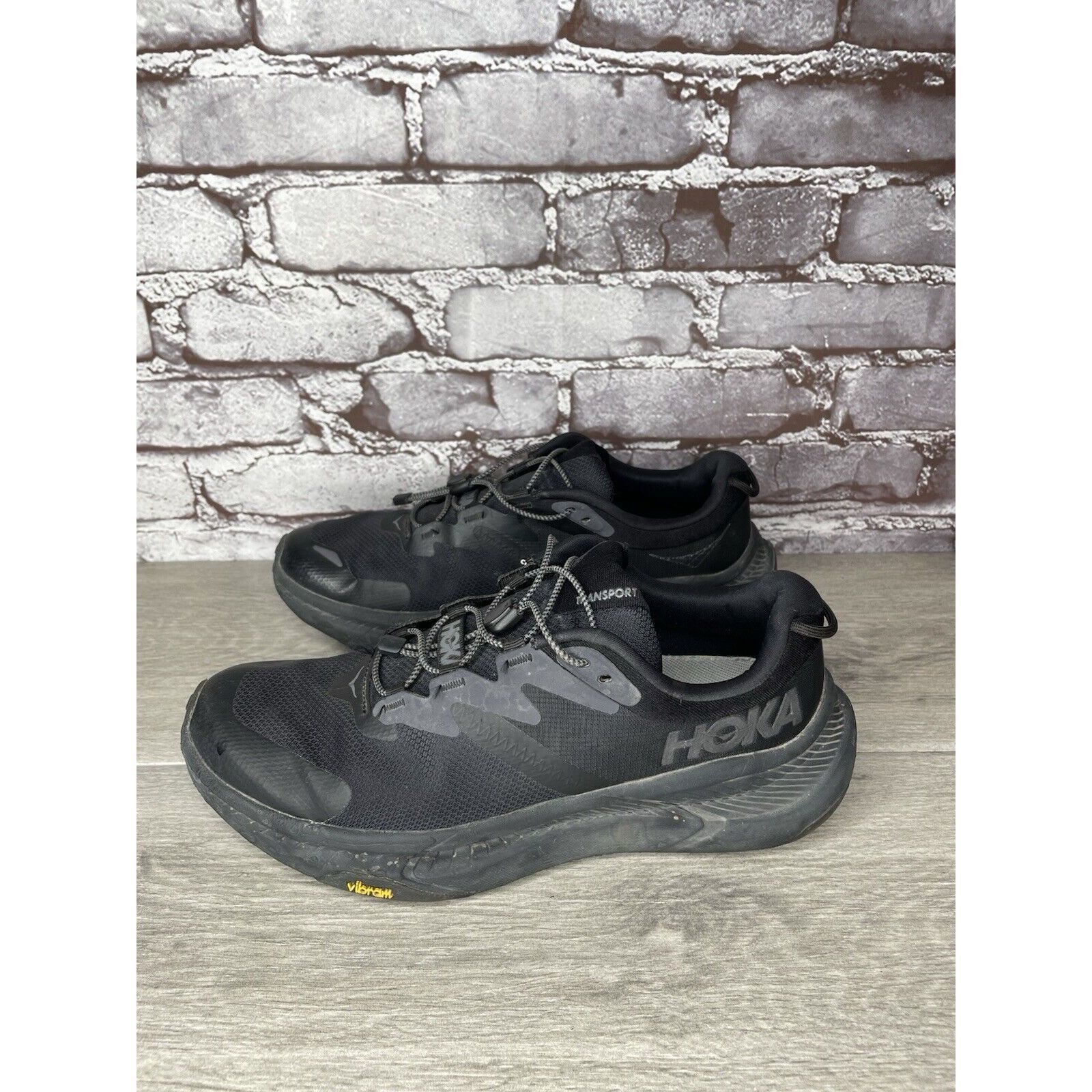 Hoka Hoka One One Sneakers Running Shoes Transport Black Athletic Size US 9.5 / IT 39.5 - 18 Thumbnail