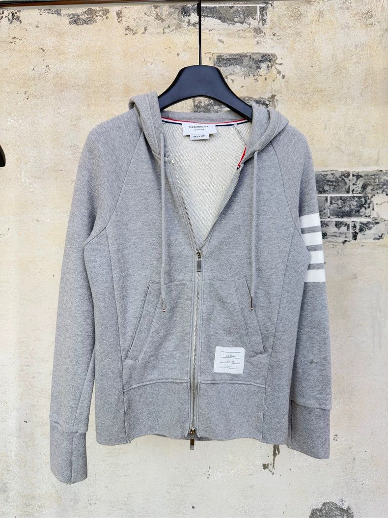 Thom Browne Thom Browne Zippered hoodie Size US XS / EU 42 / 0 - 1 Thumbnail