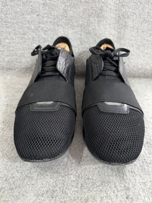 Balenciaga Balenciaga Race Runner Black Low Sneakers leather size 43 Size US 10 / EU 43 - 5 Thumbnail