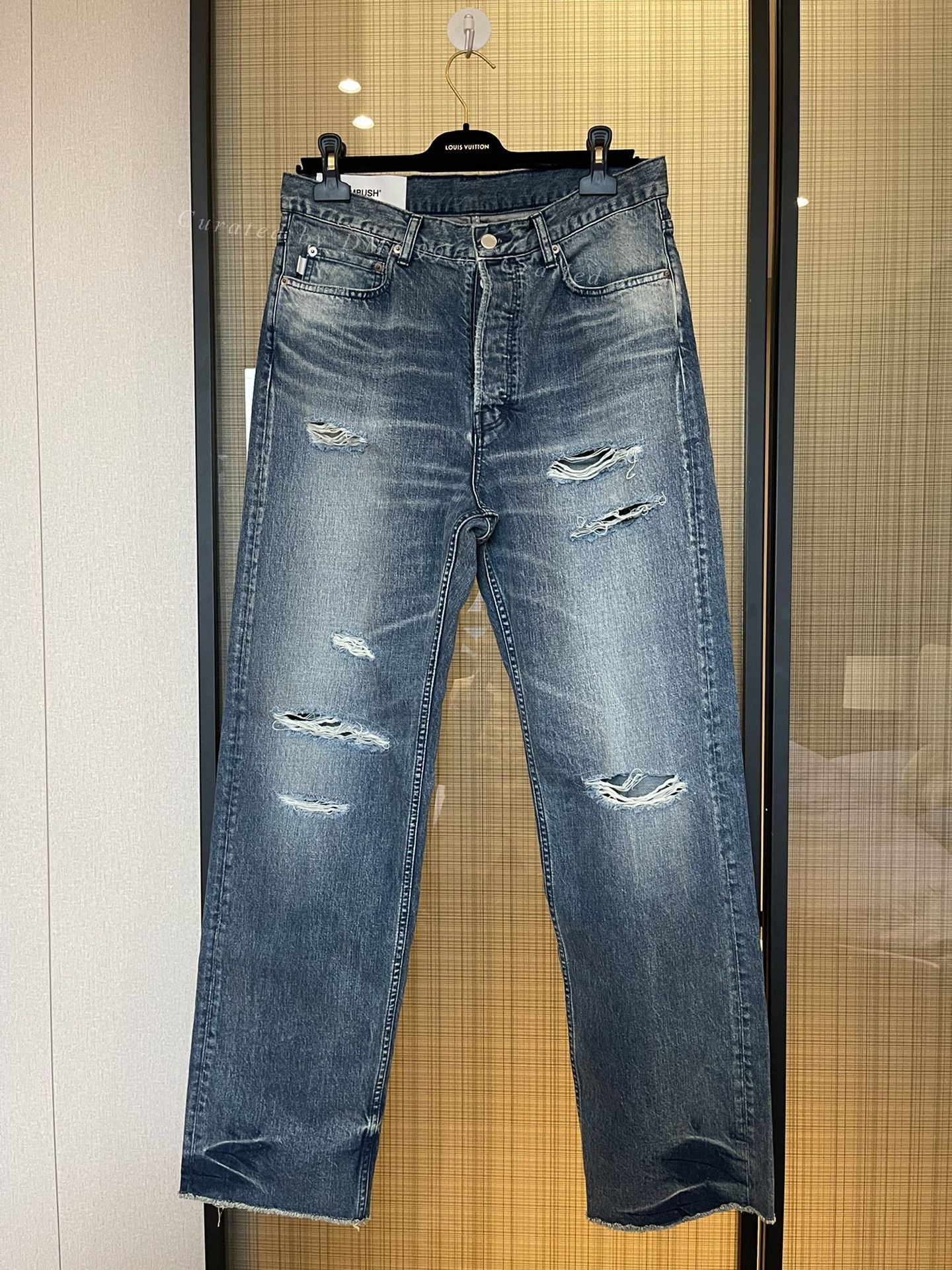 Ambush Design Ambush Men's Ripped Denim Jeans Size US 32 / EU 48 - 1 Thumbnail