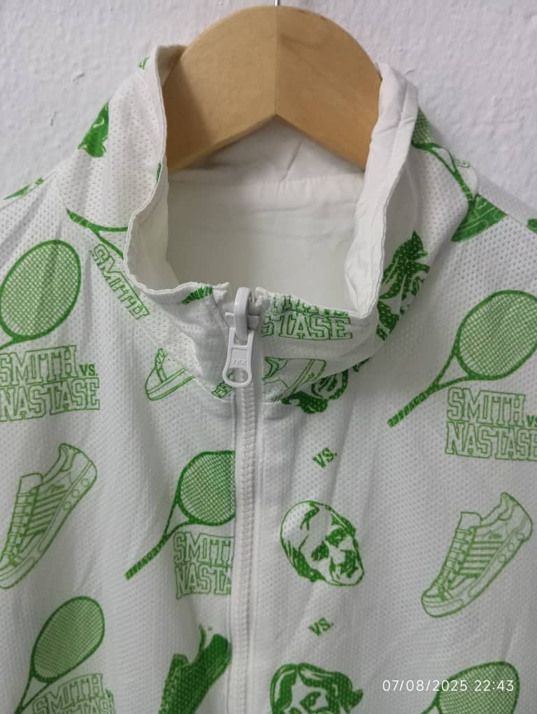 Adidas Adidas Stan smith reversible Jacket Size US L / EU 52-54 / 3 - 6 Thumbnail