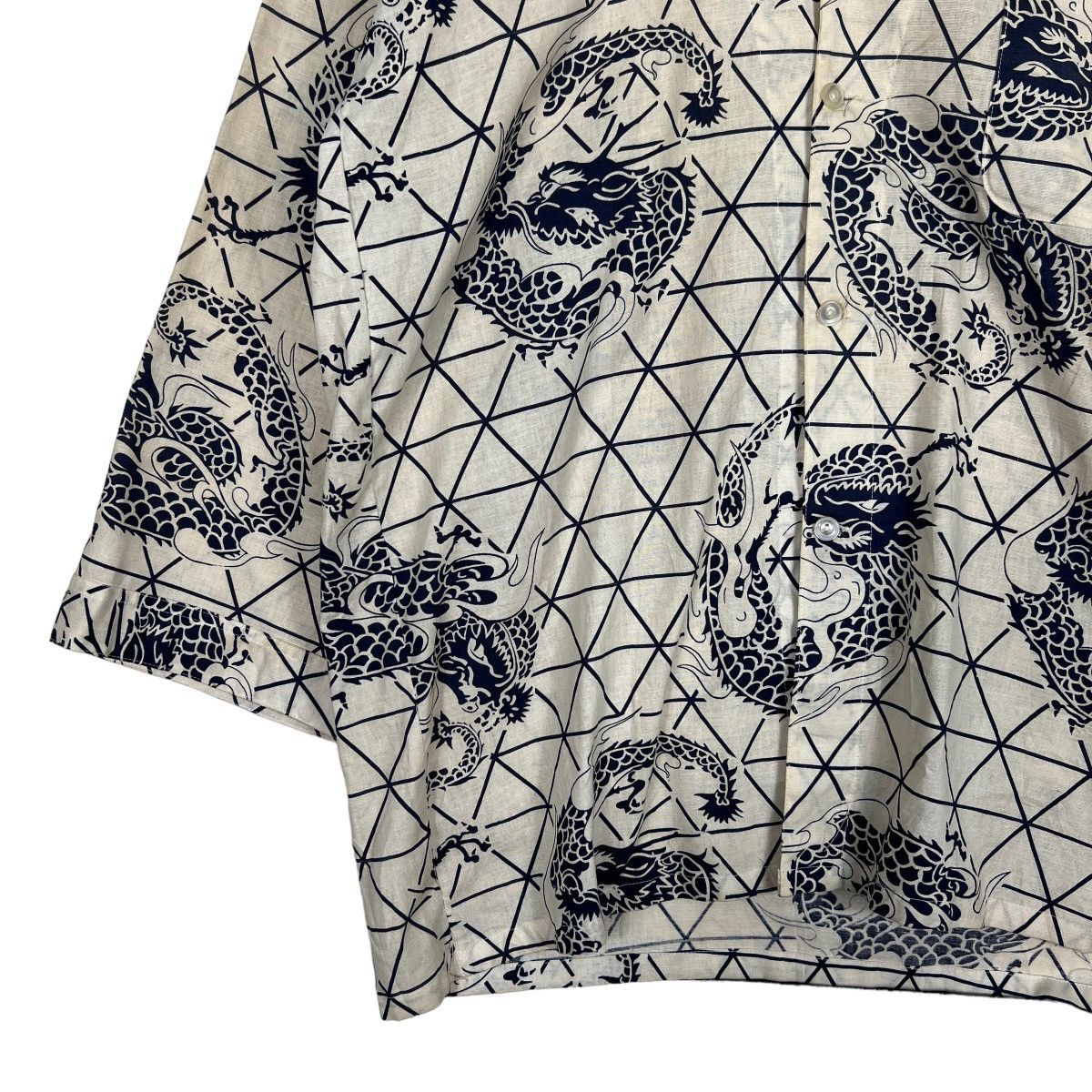 Japanese Brand 🔥 RARE VINTAGE KIMONO JAPAN DRAGON SHIRT CARDIGAN Size US L / EU 52-54 / 3 - 4 Thumbnail