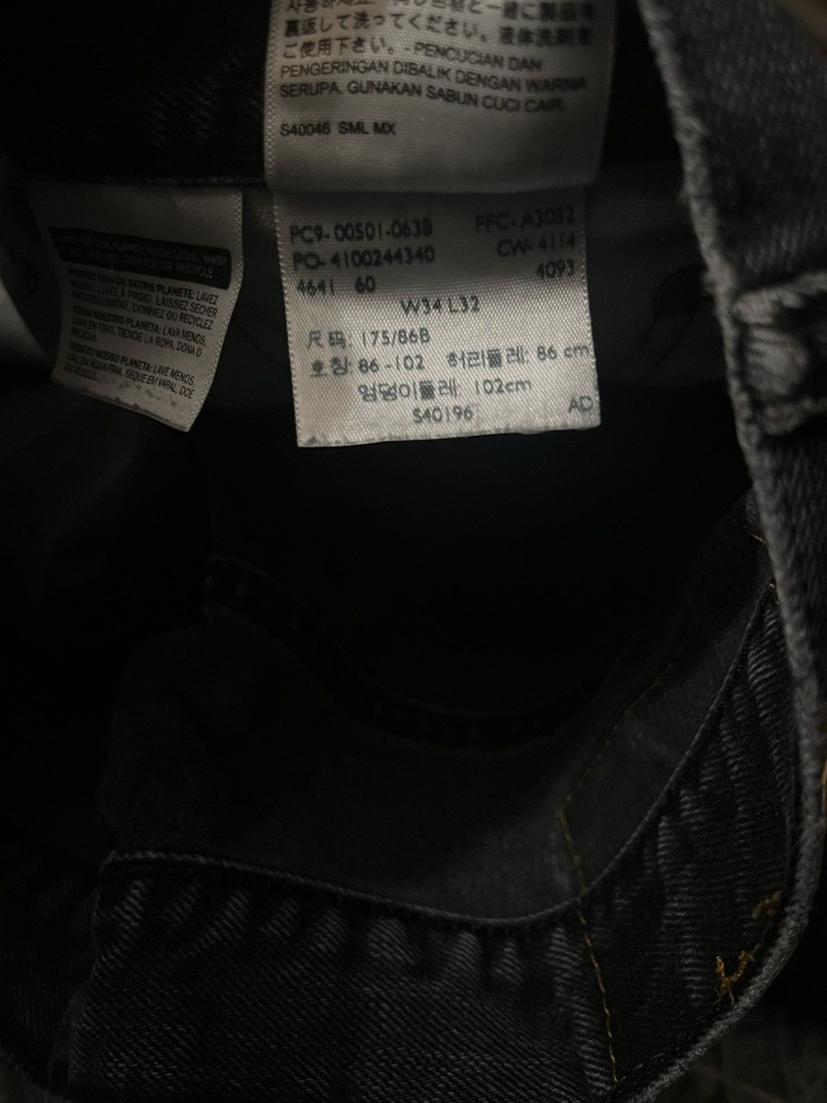 Levi's Black Levi 501s Size US 34 / EU 50 - 3 Thumbnail