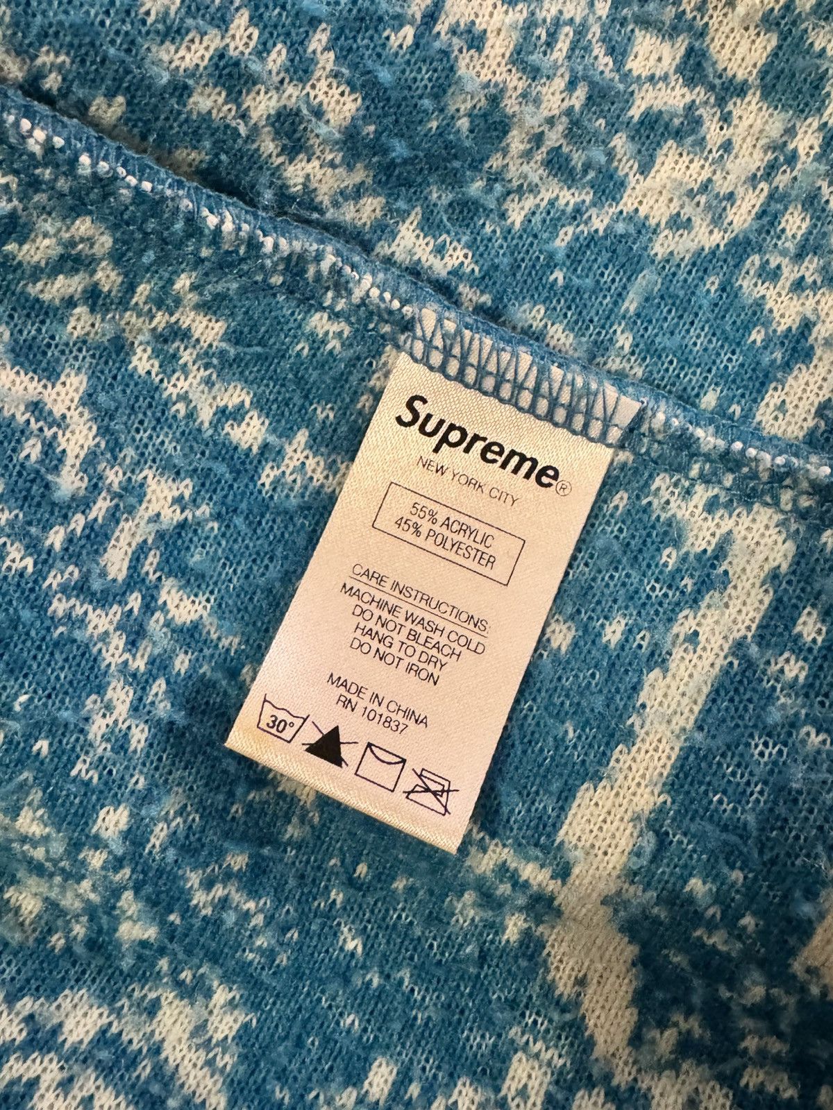 Supreme Supreme Wolf Fleece Jacket Size L Size US L / EU 52-54 / 3 - 6 Thumbnail