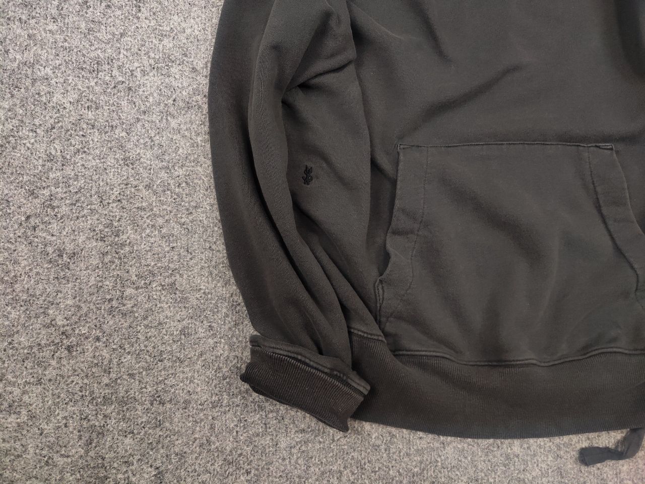 Ksubi Ksubi Japan Brink Black LIfe Gray Pocket Oversized Hoodie Size US M / EU 48-50 / 2 - 7 Thumbnail