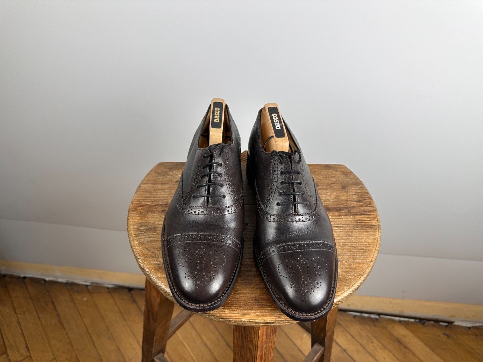 Other George Webb Brogues Brown Leather Shoes Size US8 UK7 EU42 Size US 8 / EU 41 - 4 Thumbnail