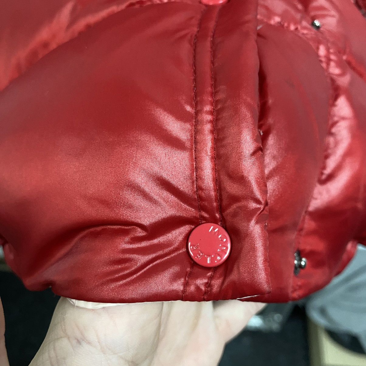 Moncler Moncler Vest Tib red vest Size S / US 4 / IT 40 - 4 Thumbnail