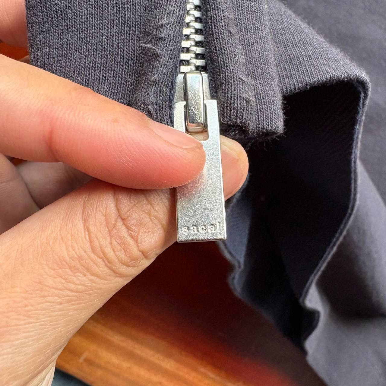 Sacai Sacai Garment Buckle Zipper Model 16-02858 Tee Size US M / EU 48-50 / 2 - 11 Thumbnail