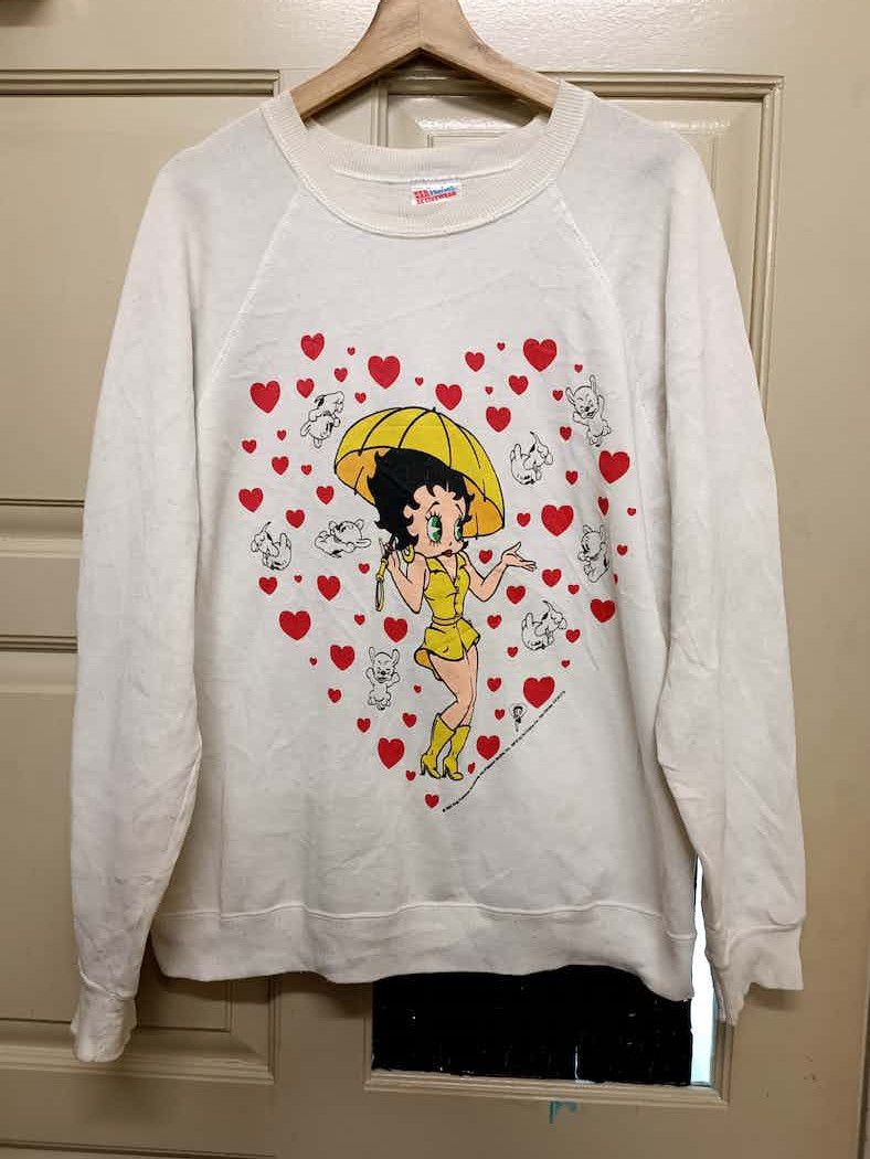 Cartoon Network × Hanes × Vintage vintage 90s sweatshirt beety boop made in usa Size US M / EU 48-50 / 2 - 1 Thumbnail