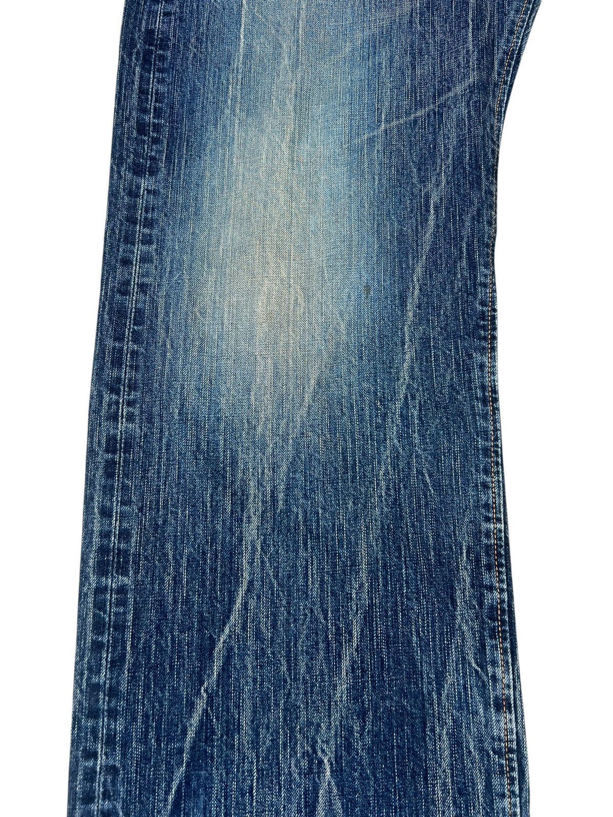 Edwin Edwin 505Z Japan Rusty Denim Dirty Mud Selvedge Jeans Size US 36 / EU 52 - 7 Thumbnail