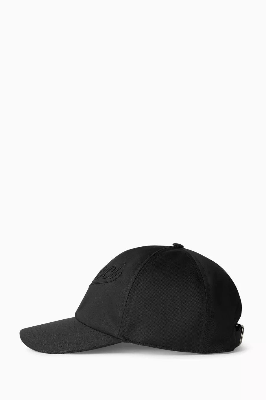 Gucci oc11z0126 Size: OS Cotton Baseball Hat / Cap In Black Size ONE SIZE - 4 Thumbnail