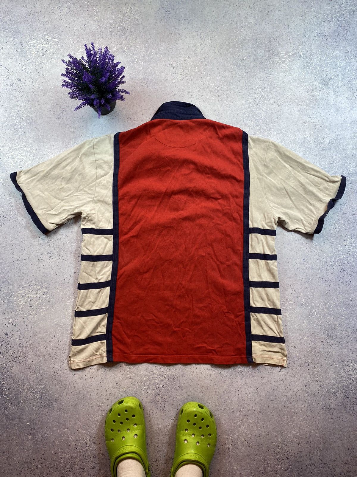 Vintage Gloucester Rugby Union Shirt Cotton Traders Vintage England Size US XL / EU 56 / 4 - 8 Thumbnail