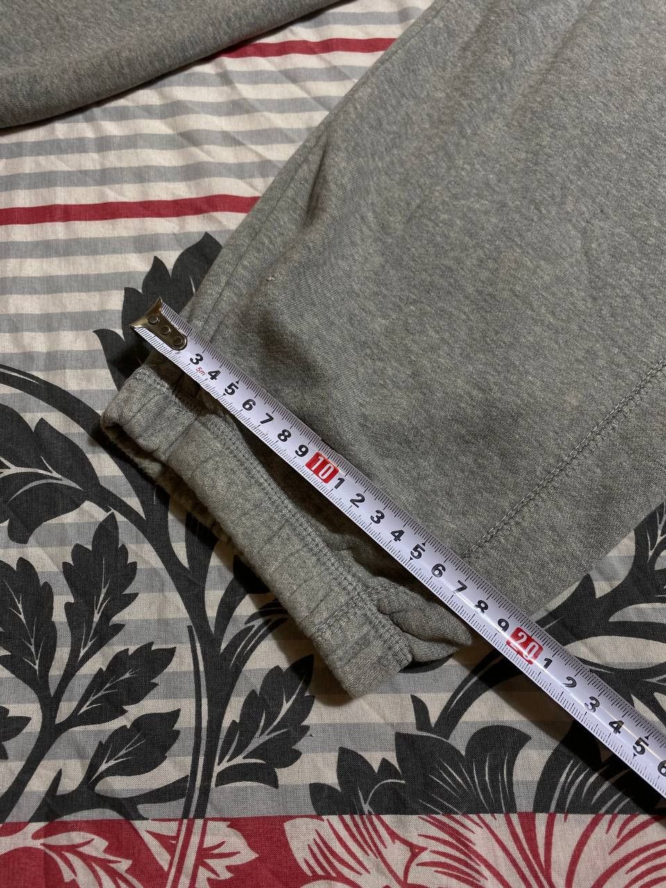 Nike × Vintage Nike gray sweatpants baggy fit wide leg streetwear hype Size US 32 / EU 48 - 4 Thumbnail