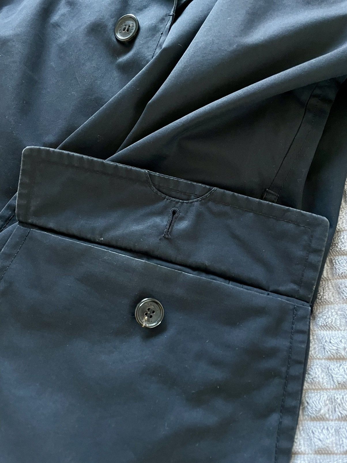 Prada Prada Milano Lightweight Long Coat Jacket Size XL/54-56 Size US XL / EU 56 / 4 - 10 Thumbnail