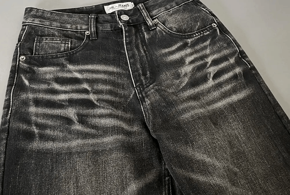 Japanese Brand × Vintage Avant garde washed fade flared jeans pants Size US 32 / EU 48 - 6 Thumbnail