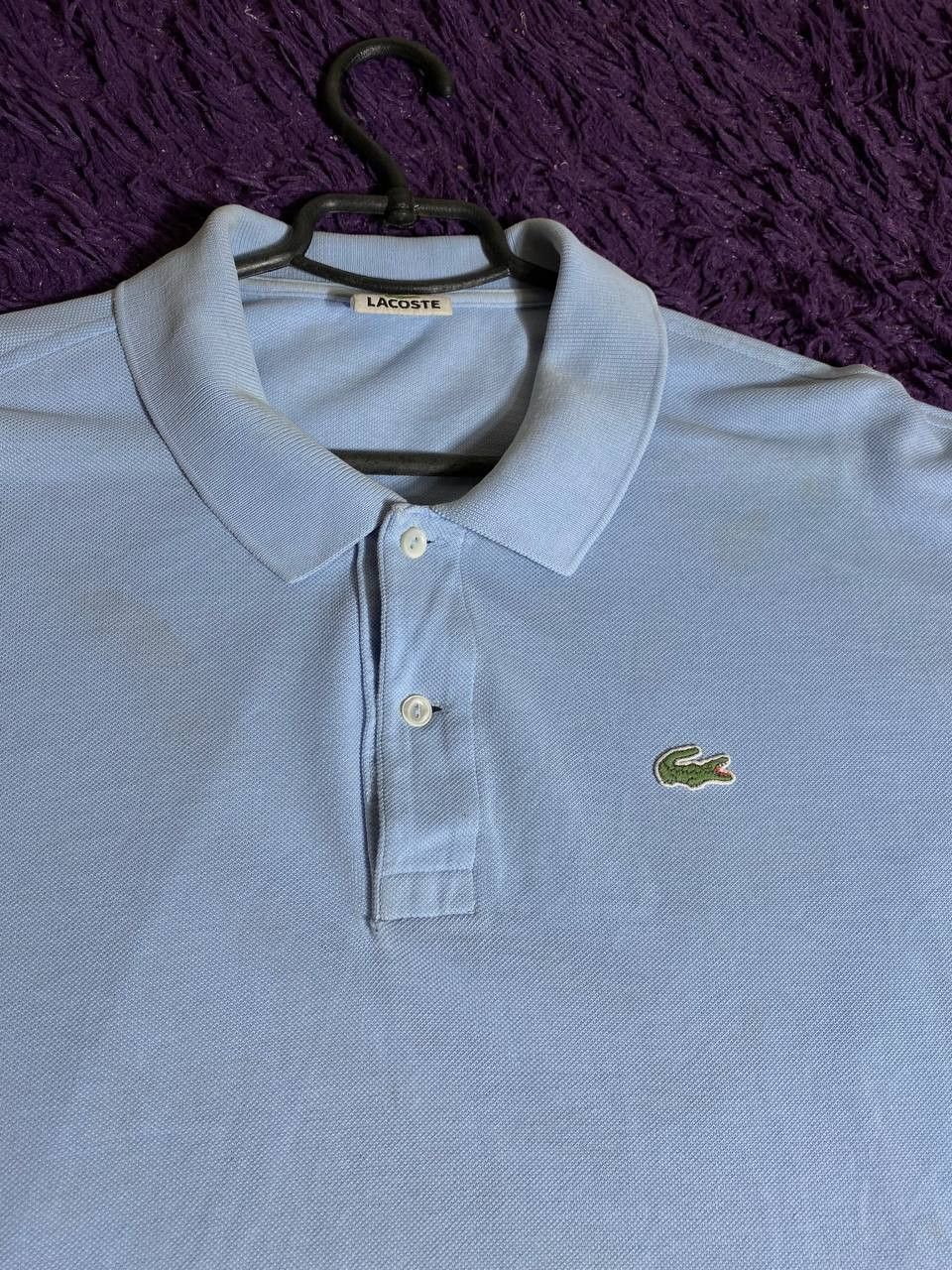 Lacoste × Vintage Lacoste vintage luxury streetwear v-neck tee Size US L / EU 52-54 / 3 - 15 Thumbnail