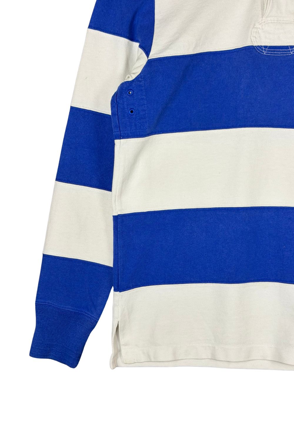 Polo Ralph Lauren Polo Ralph Lauren Stripe Rugby Shirt “21” Back Patch Size US S / EU 44-46 / 1 - 6 Thumbnail