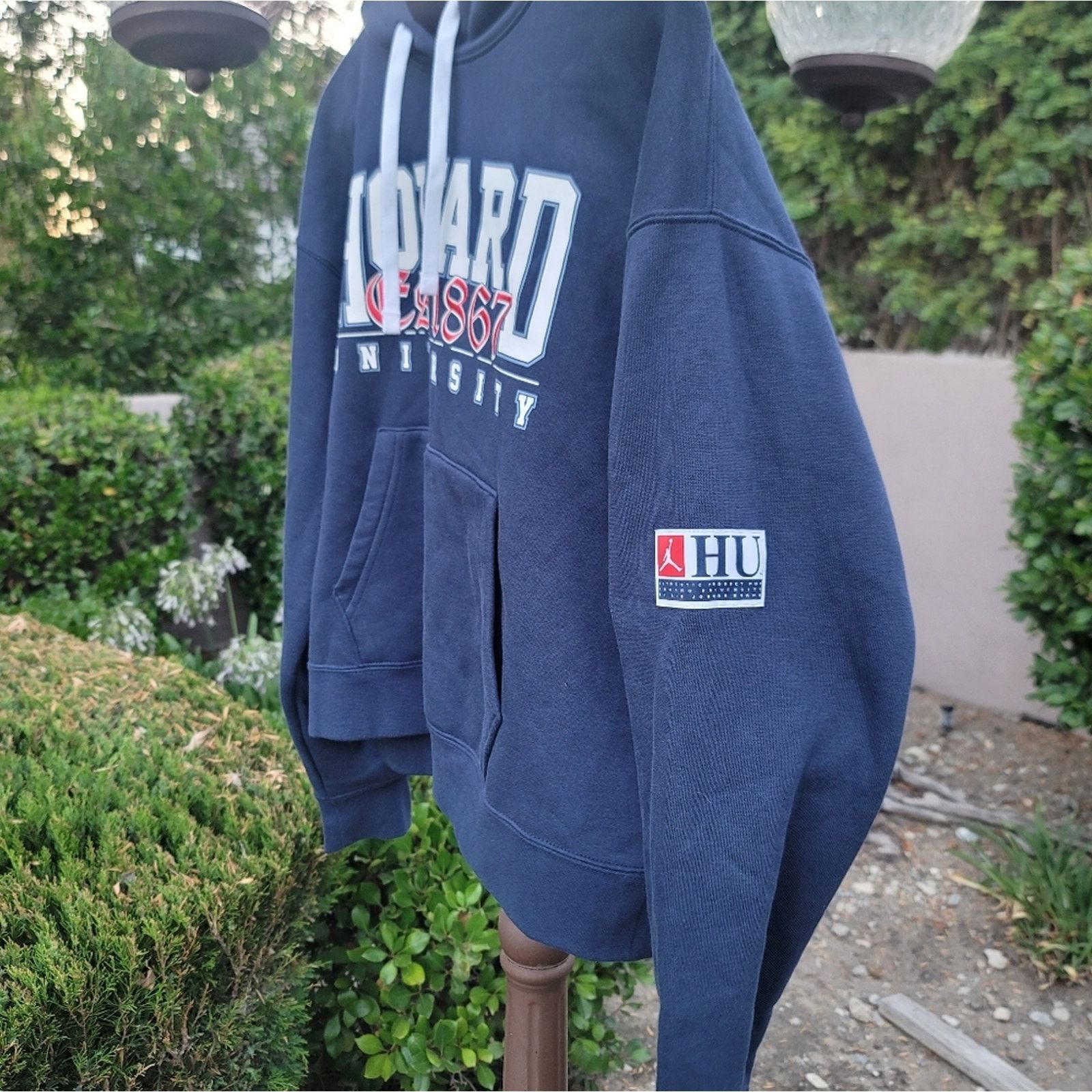 Jordan Brand Air Jordan X Howard University Pullover Hoodie Size XS / US 0-2 / IT 36-38 - 6 Thumbnail