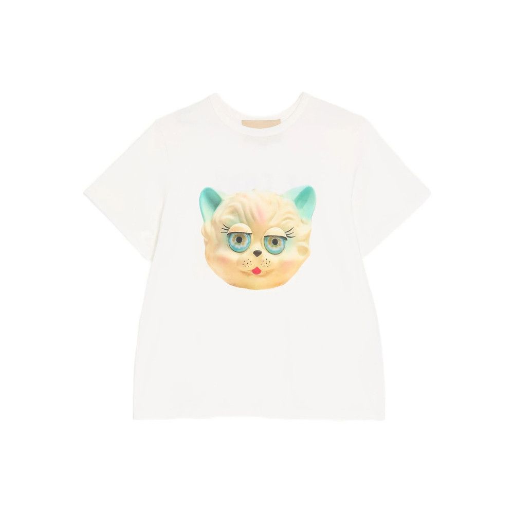 Valentino Valentino WHITE T-Shirts & Vests - T-Shirts Size US M / EU 48-50 / 2 - 1 Thumbnail