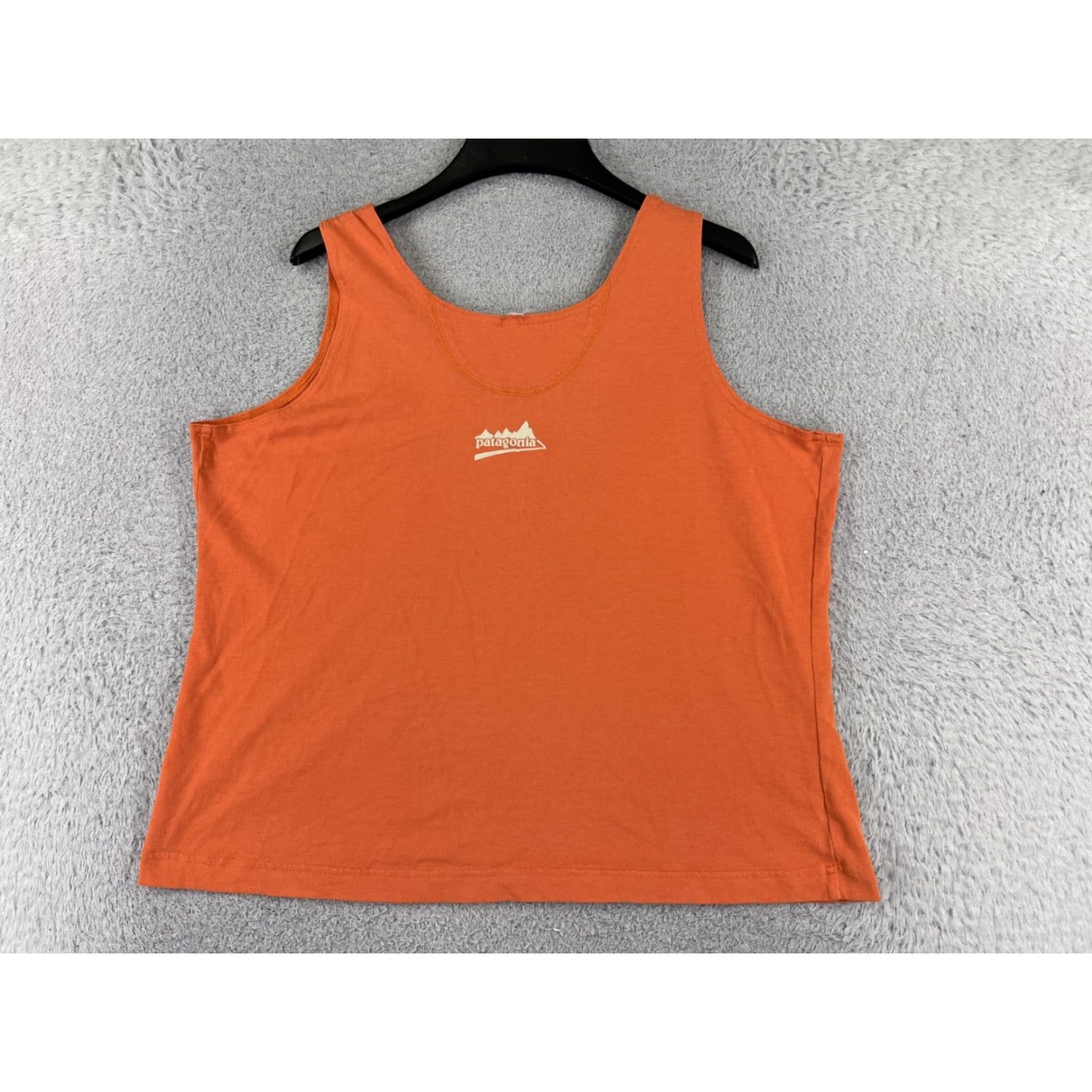 Patagonia Patagonia Shirt Womens Extra Large Orange Tank Sleeveless Cotton Jersey Size XL / US 12-14 / IT 48-50 - 2 Thumbnail