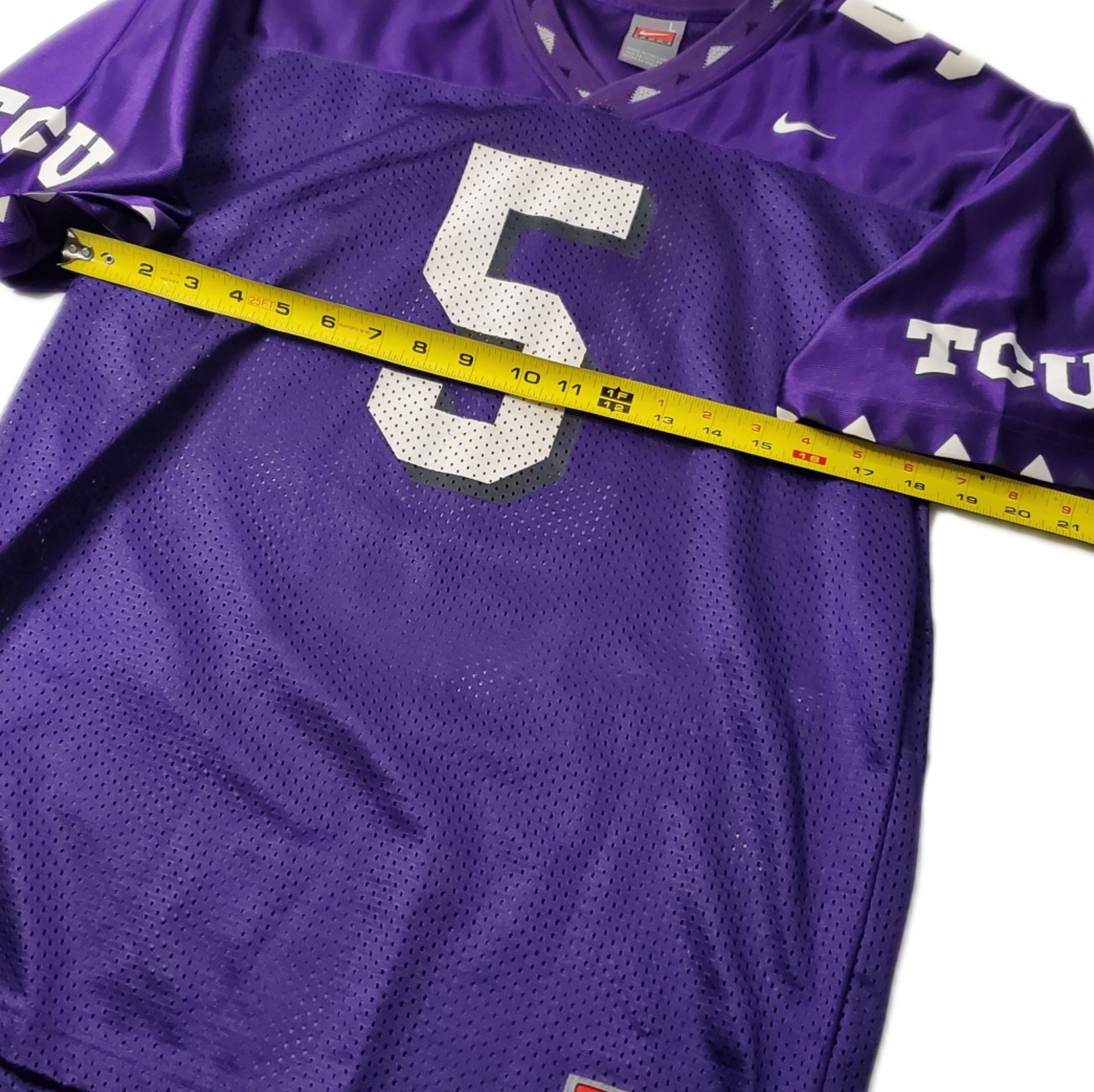 NCAA × Nike × Vintage Y2K Nike TCU Jersey *Youth Large* Size US S / EU 44-46 / 1 - 5 Thumbnail