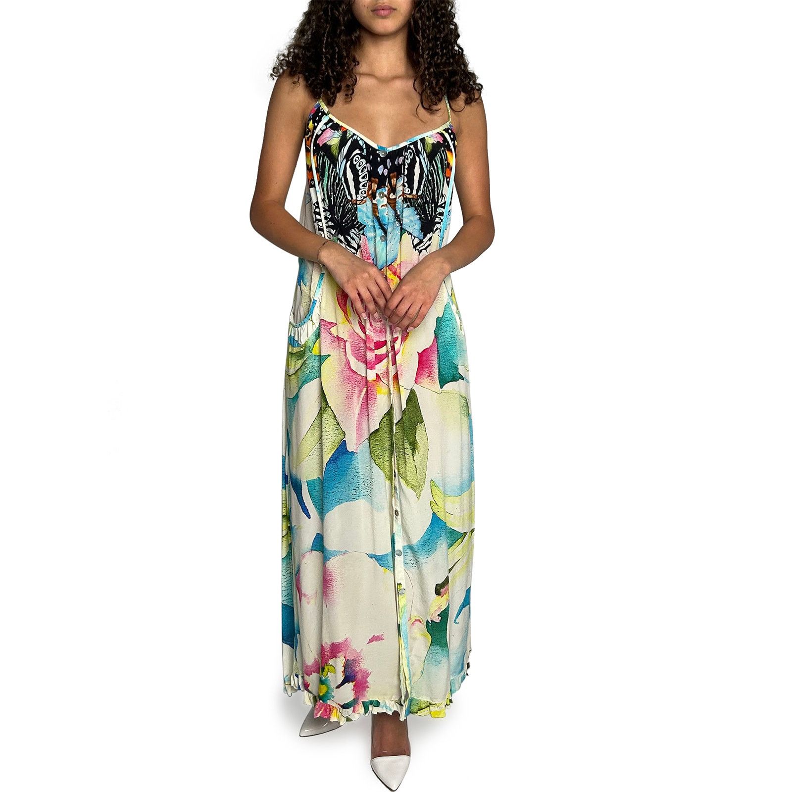 CAMILLA Floral lightweight button dress Size S / US 4 / IT 40 - 6 Thumbnail