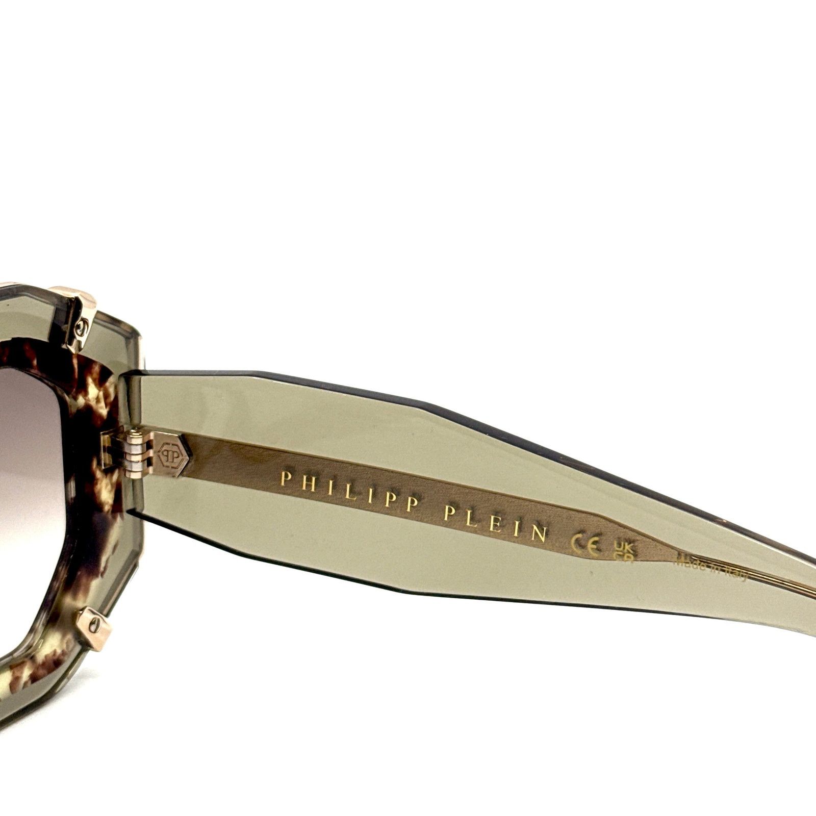 Philipp Plein New PHILIPP PLEIN Sunglasses Plein Supreme Star SPP098V G61G Size ONE SIZE - 11 Thumbnail
