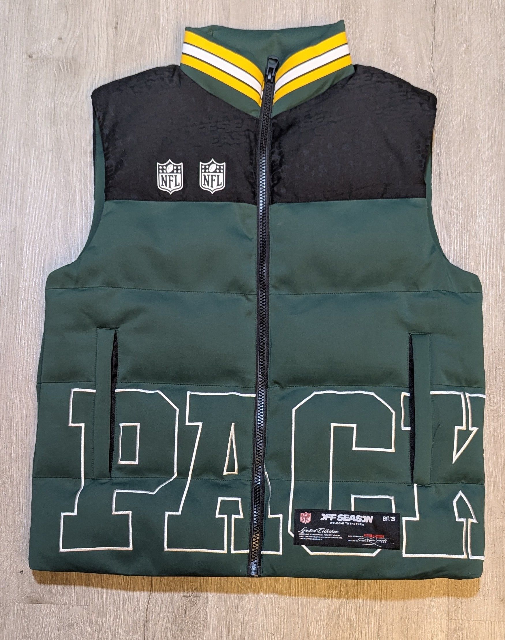 Other Green Bay Packers Off Season x NFL Unisex Puffer Vest Size US S / EU 44-46 / 1 - 1 Thumbnail