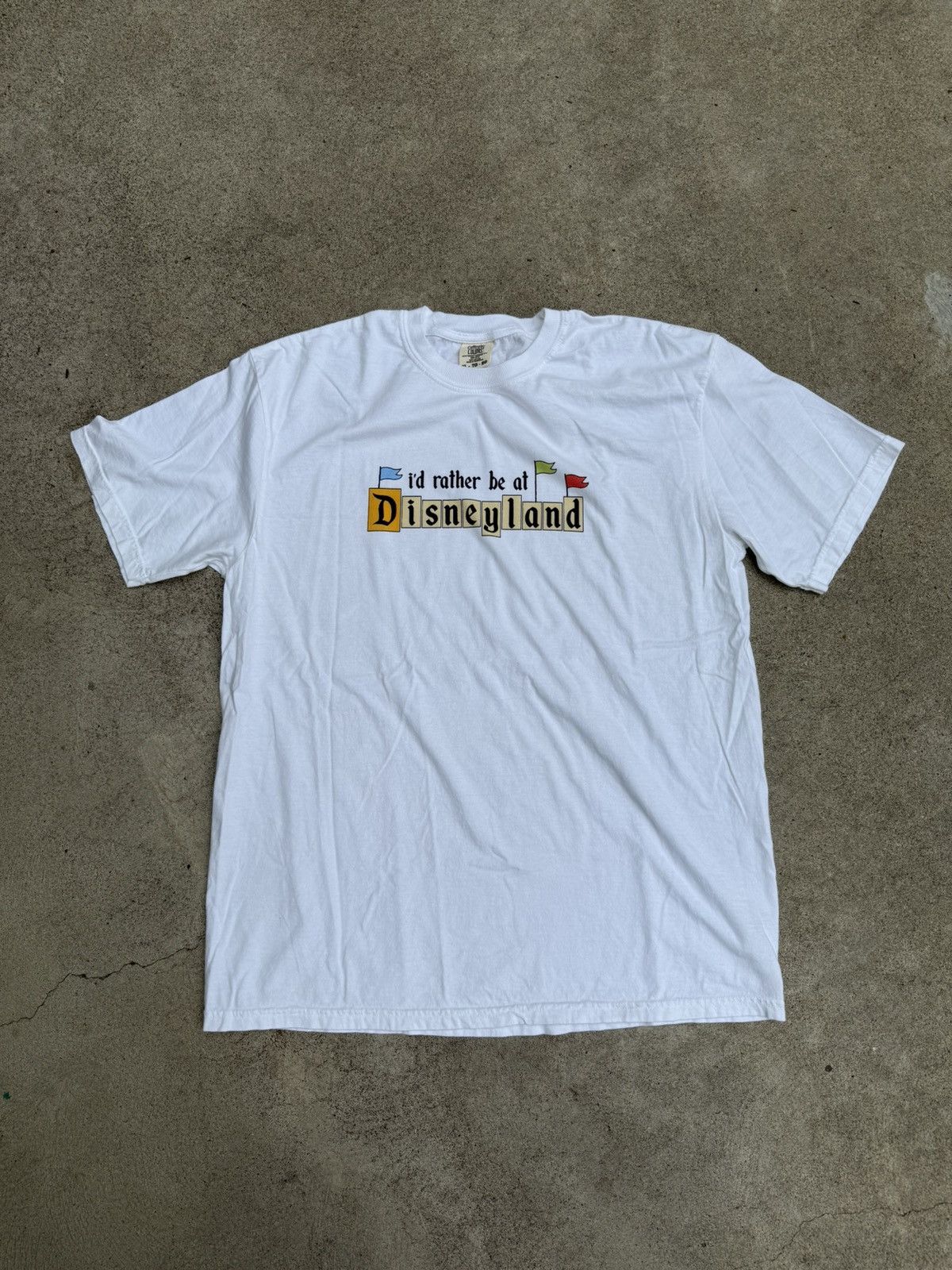 Vintage Disneyland Tee Size US XL / EU 56 / 4 - 1 Thumbnail
