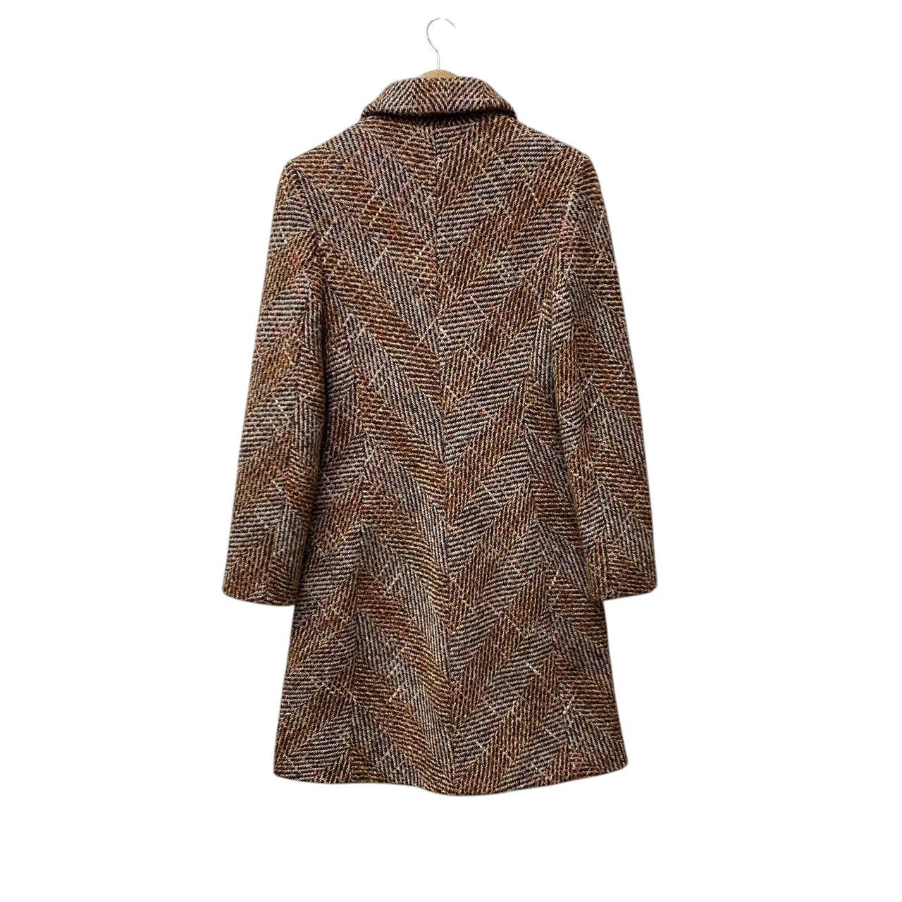 Max Mara MAX MARA TWEED KNITTED LONG COAT Size XS / US 0-2 / IT 36-38 - 8 Thumbnail