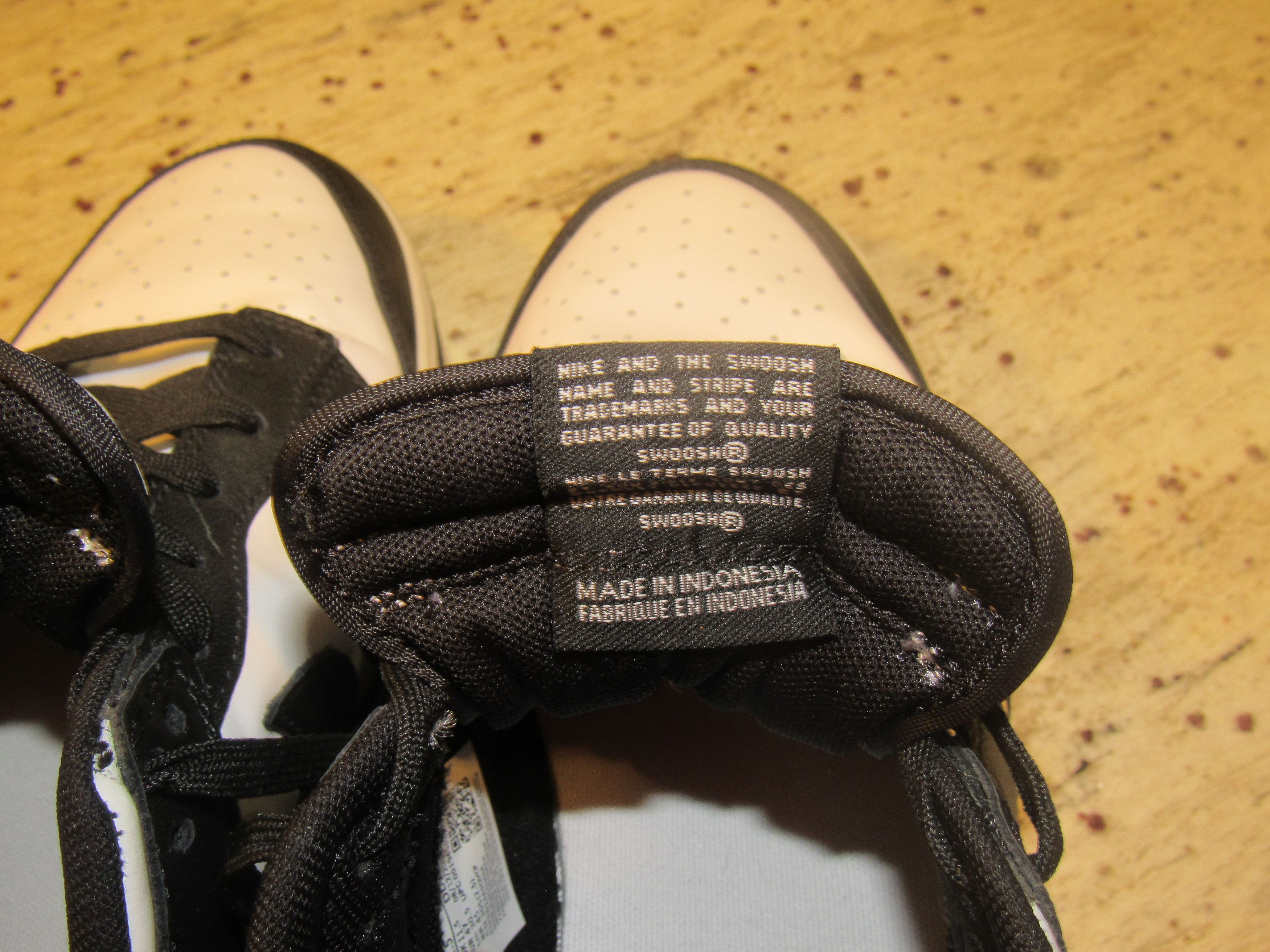 Nike Nike Dunk Low 'Black White' Size US 12.5 / EU 45-46 - 9 Thumbnail