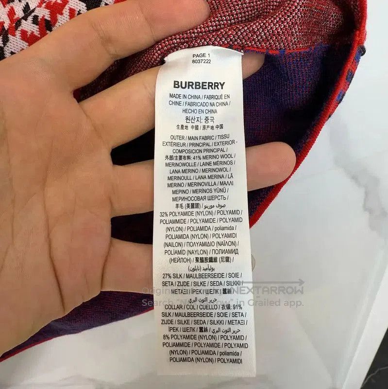 Other Burberry Summer Red Cotton Short Sleeve Shirt. Size S / US 4 / IT 40 - 5 Thumbnail