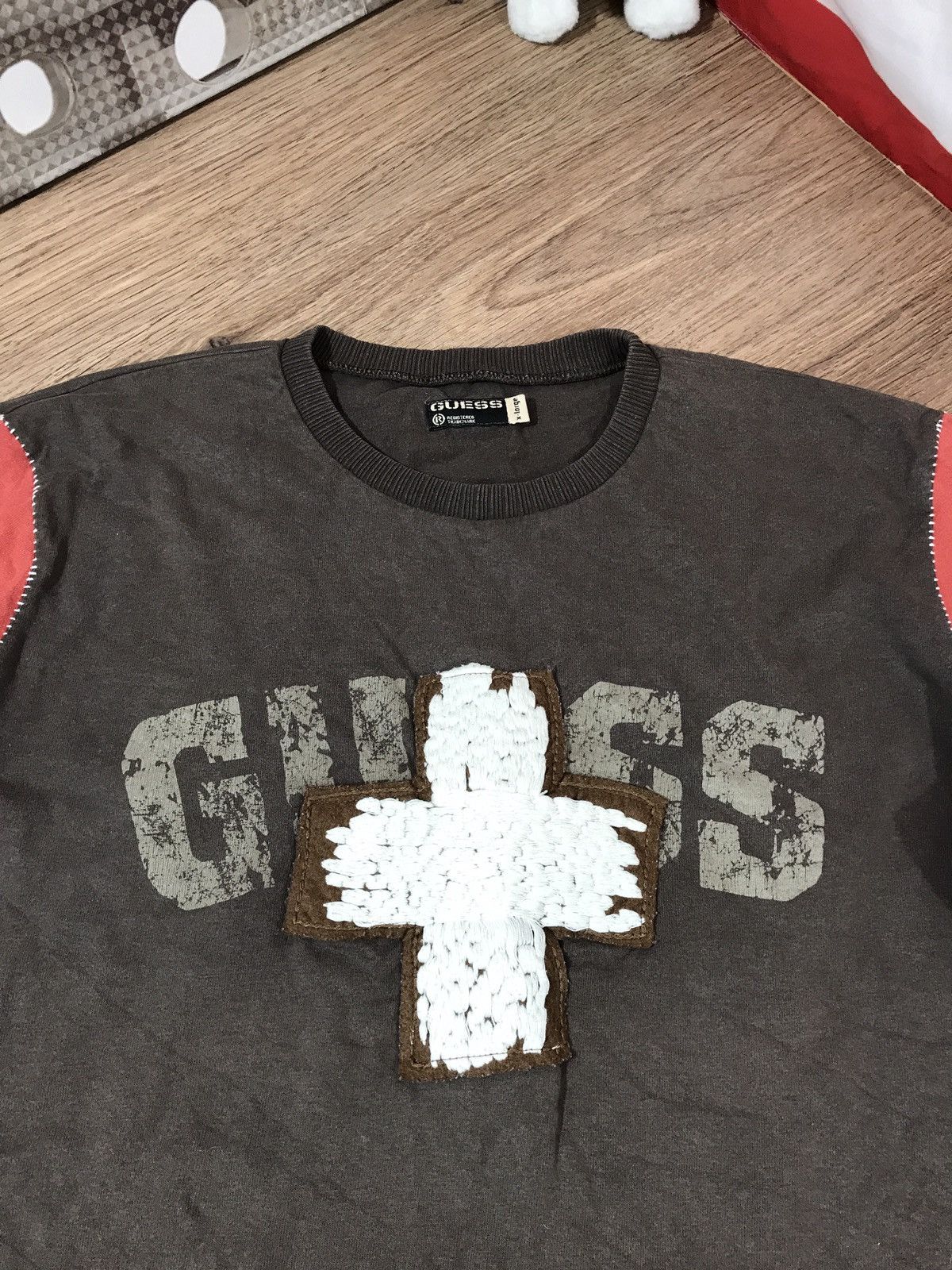 Guess Guess Vintage Sweatshirt Big Logo Size US XL / EU 56 / 4 - 2 Thumbnail