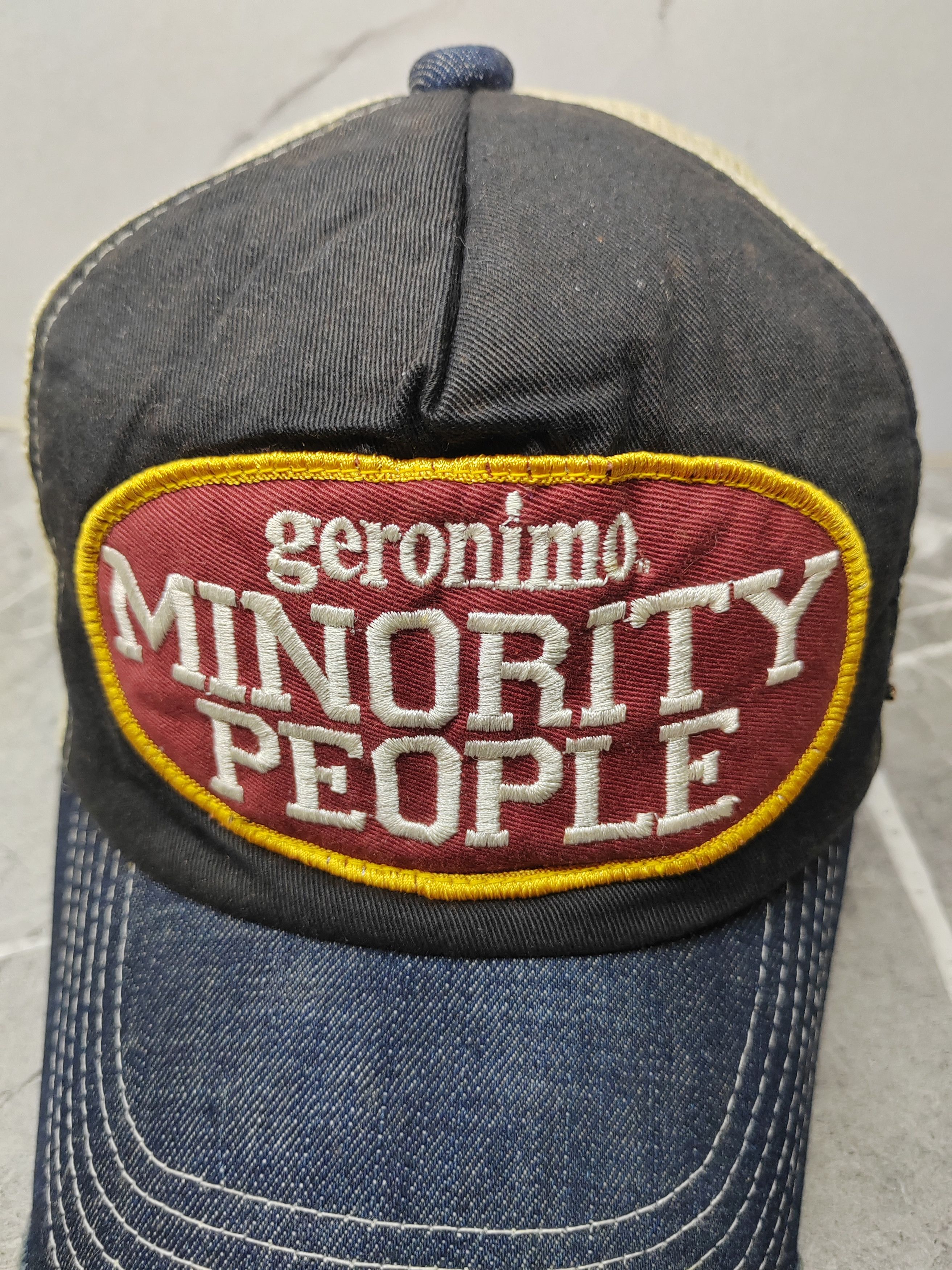 Japanese Brand Vintage Geronimo Brand Trucker Hat Cap Size ONE SIZE - 3 Thumbnail