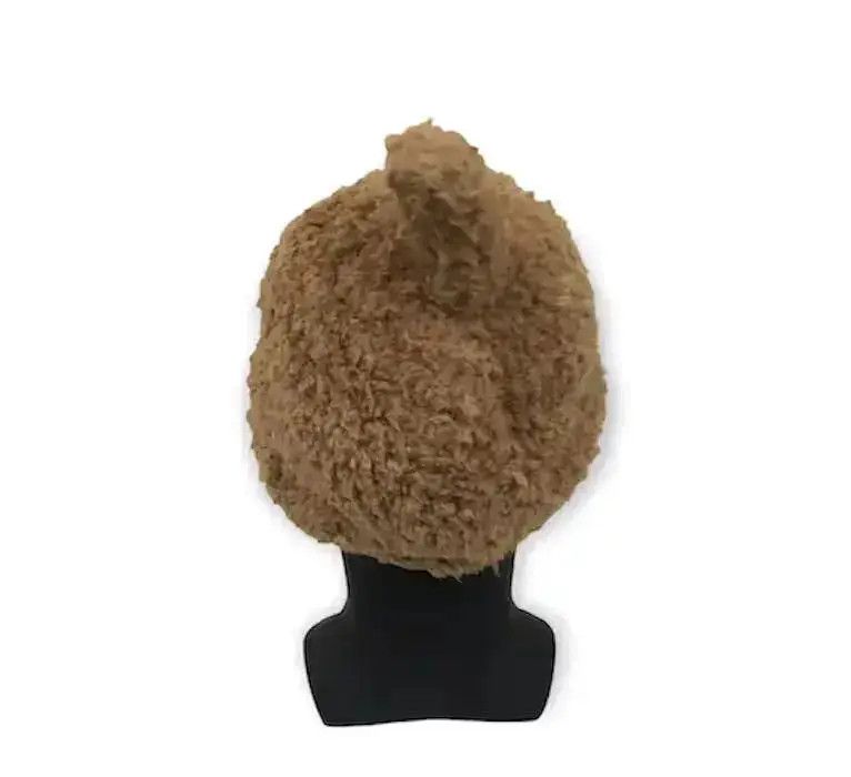 Vintage Rare Japanese Brand Fleece Plain Beanie Hat Size ONE SIZE - 4 Thumbnail