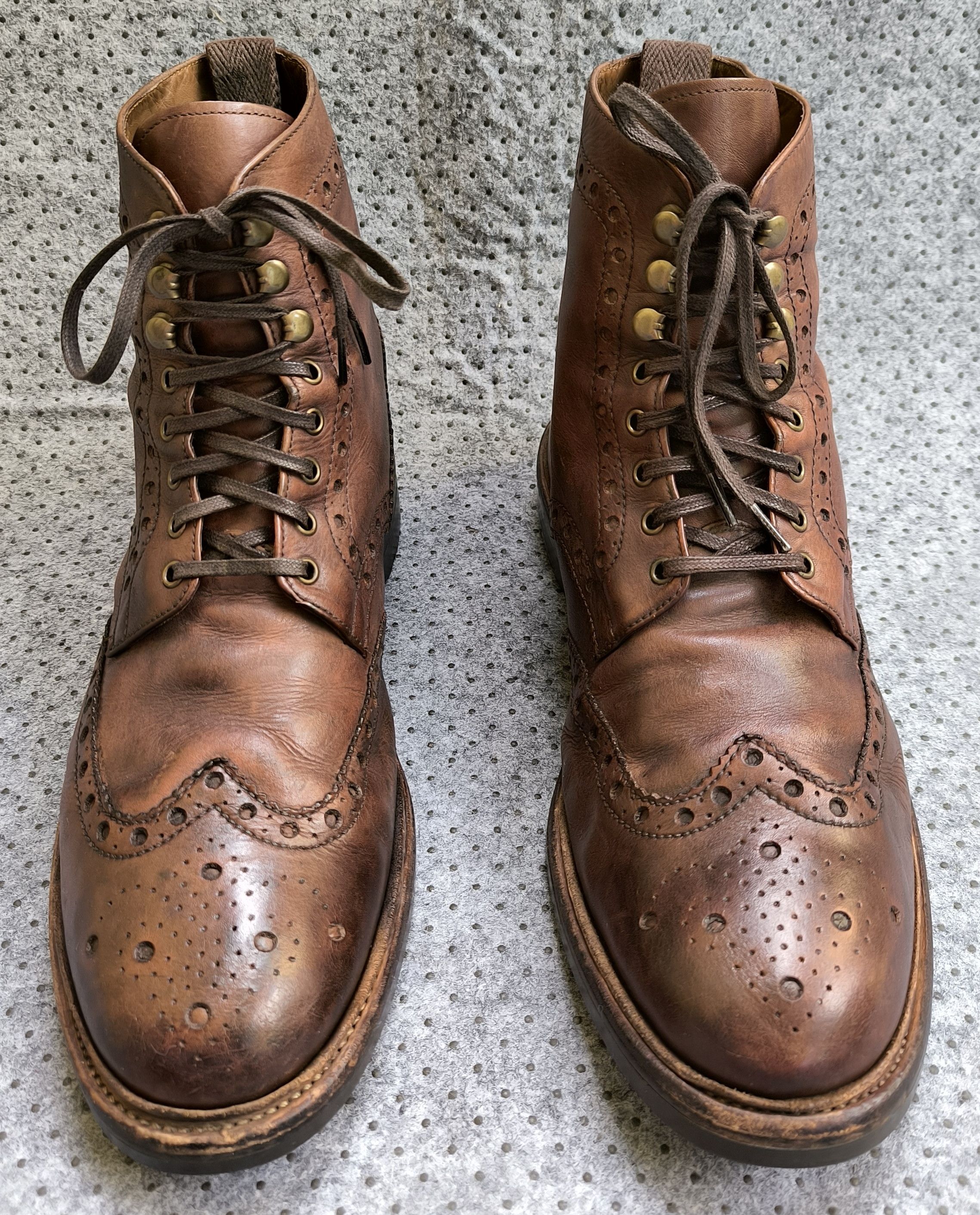 Grenson GRENSON Fred Brogue ankle boot Size US 12 / EU 45 - 3 Thumbnail