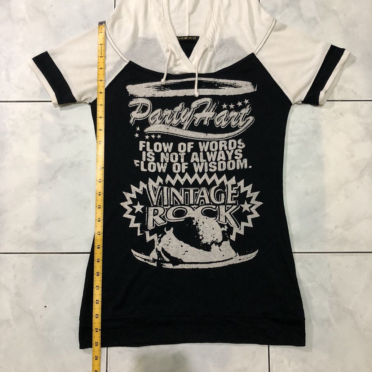 Vintage One Heart Beat Japanese Poem Hoodie Short Sleeve Vintage Size M / US 6-8 / IT 42-44 - 19 Thumbnail