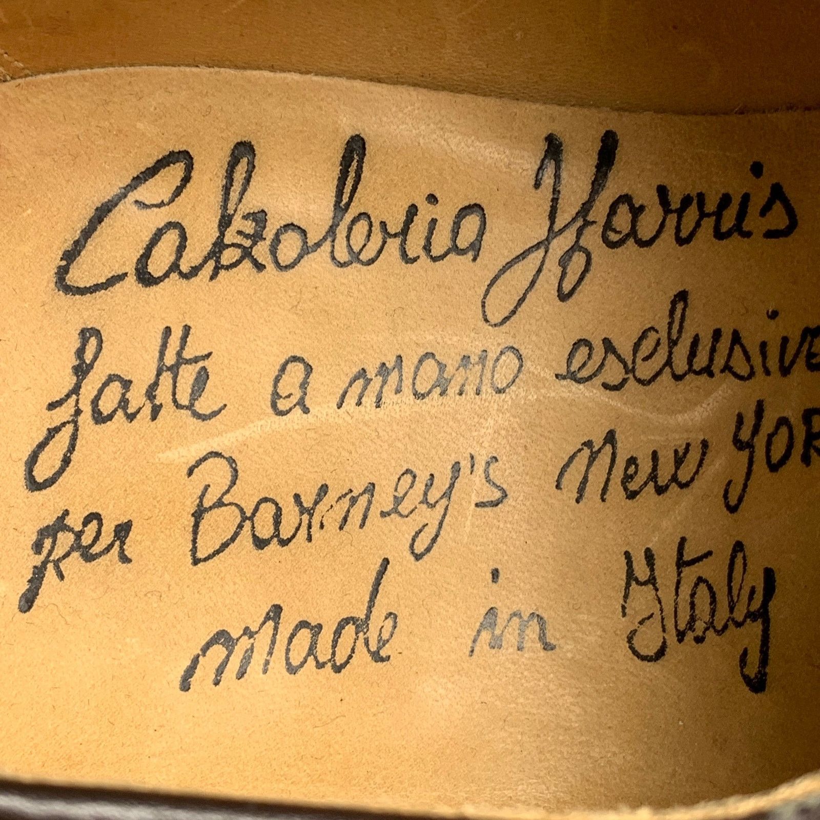 Other CALZOLERIA HARRIS x BARNEY'S NEW YORK Oxford Lace-Up Shoes Size US 7.5 / EU 40-41 - 8 Thumbnail