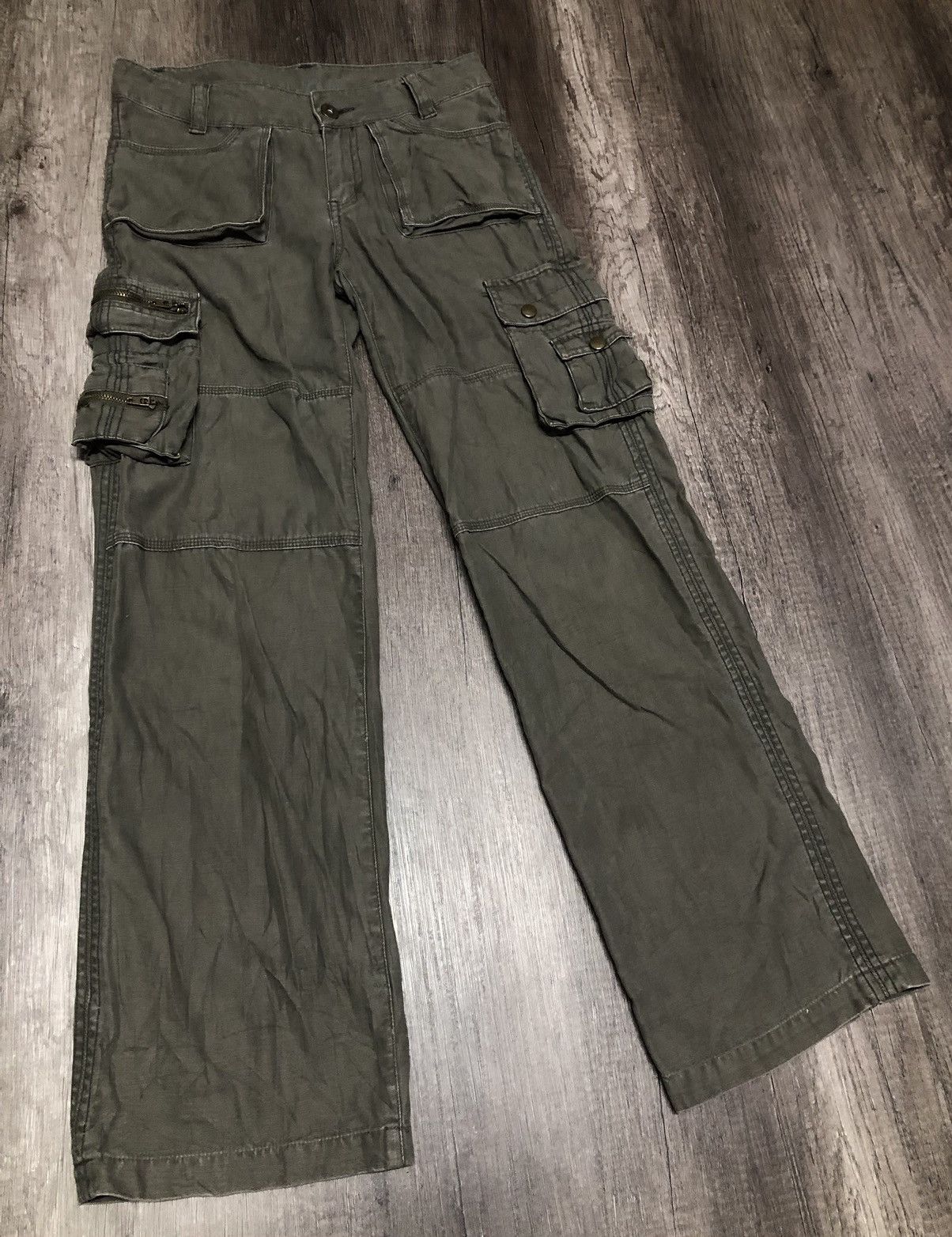 Designer × Japanese Brand Vintage Magic Square Cargo Pant Multi Pocket Size US 29 - 8 Thumbnail