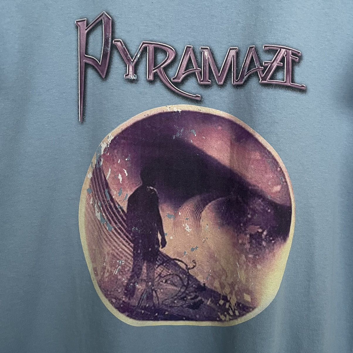 Band Tees × Vintage Vintage Pyramaze Danish Power Metal Band T Shirt Rare Size US L / EU 52-54 / 3 - 2 Thumbnail