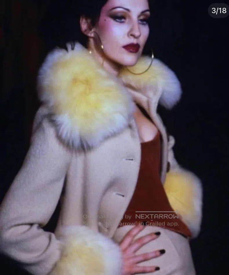 Vivienne Westwood Vivienne Westwood 90s rare fur collar wool coat Size M / US 6-8 / IT 42-44 - 1 Thumbnail