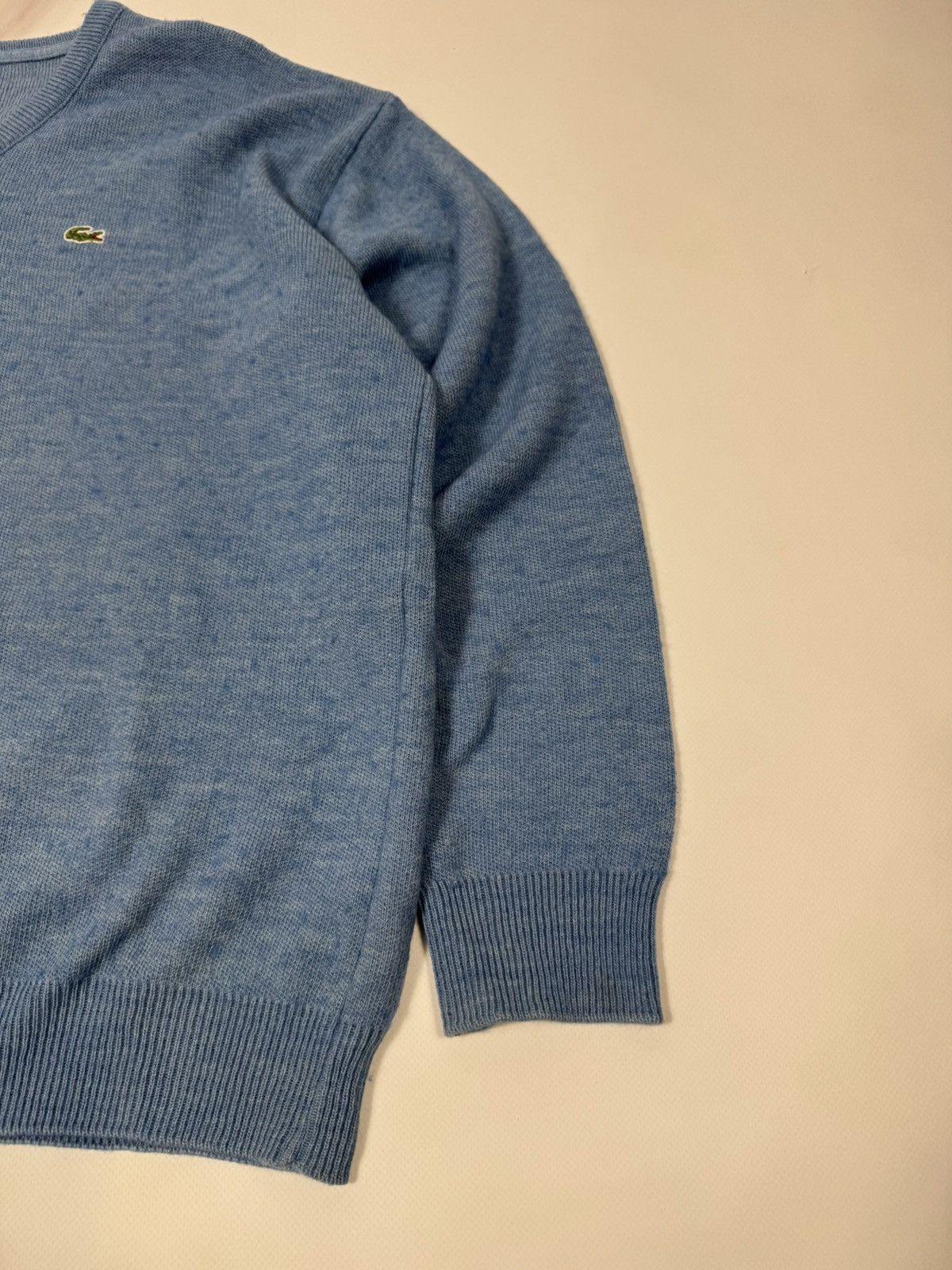 Lacoste Lacoste Vintage V-neck Sweater made in France Size US XL / EU 56 / 4 - 5 Thumbnail