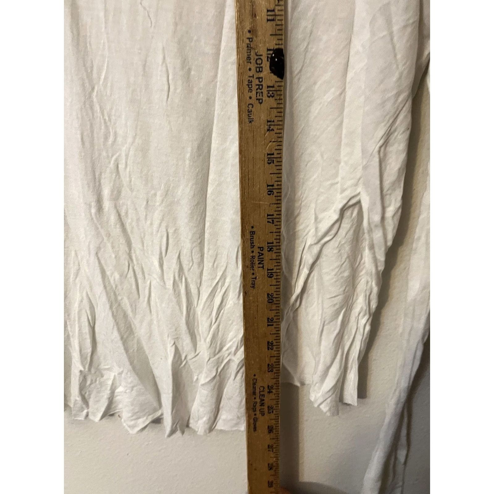 Zara Zara Solid White Knit Long Sleeve Top Womens Small Blouse Tight Knit S White Size S / US 4 / IT 40 - 4 Thumbnail