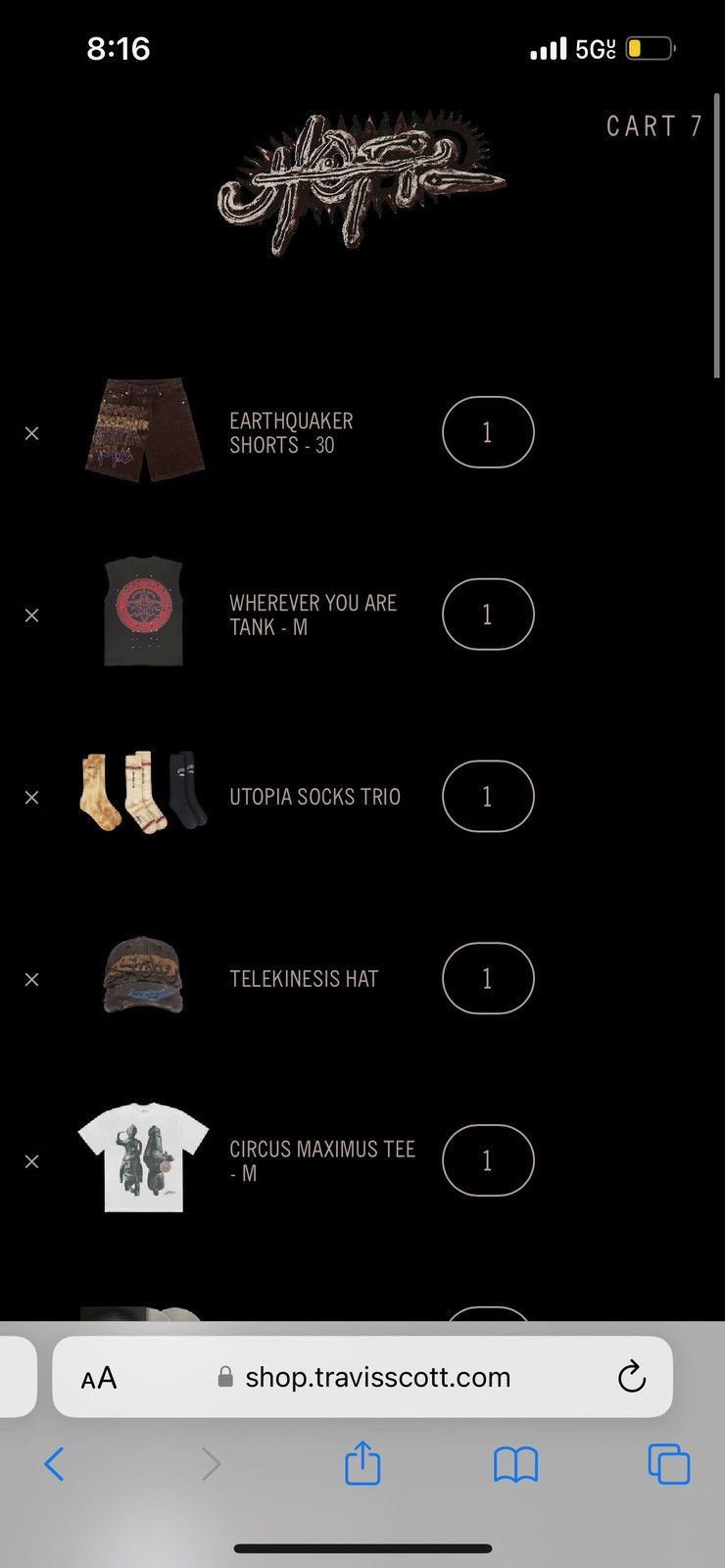 Travis Scott Travis Scott Utopia Is Wherever You Are Tank