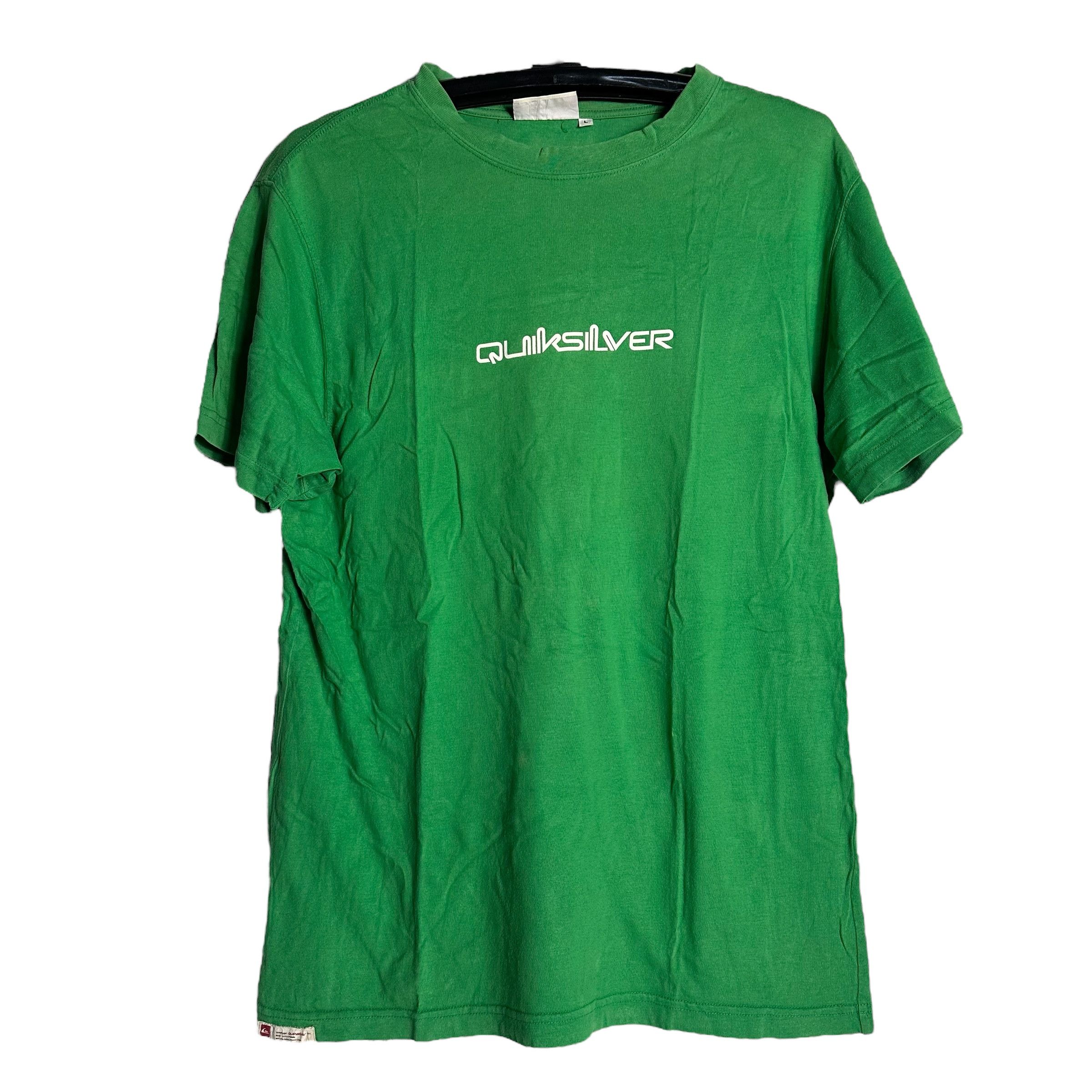 Quiksilver × Vintage 🔥RARE🔥Vintage Quiksilver Skateboard Spell Out T-shirt Size US L / EU 52-54 / 3 - 1 Thumbnail